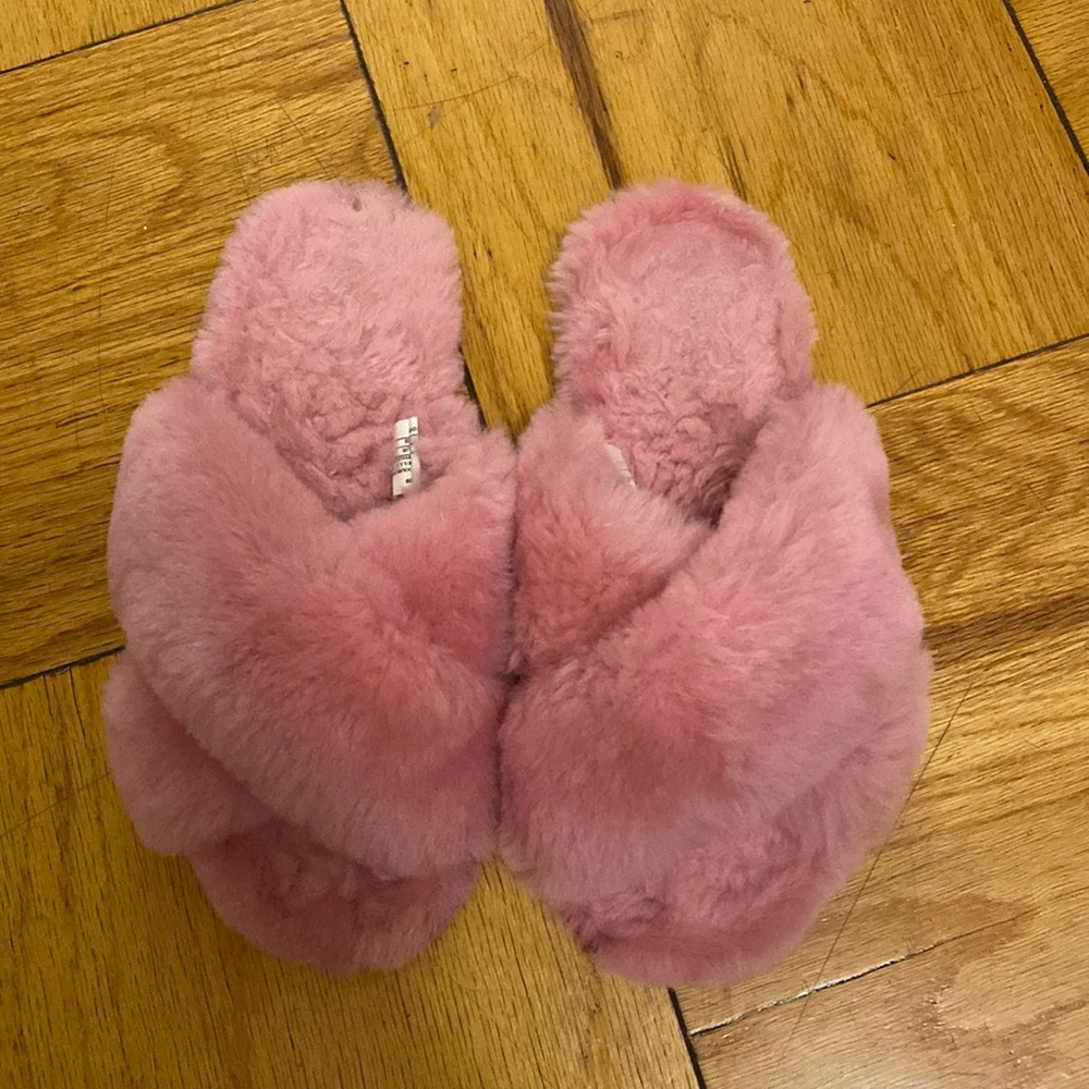 Fuzzy slippers